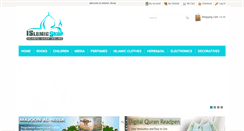 Desktop Screenshot of islamicshoponline.com