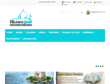 Tablet Screenshot of islamicshoponline.com